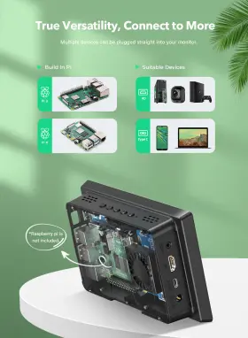 B706 UPERFECT Usb Hdmi Ips Lcd Display Touch Screen Monitor #3
