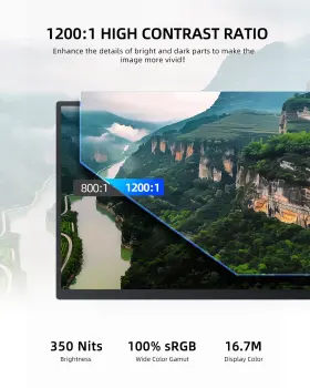 T0205M185HWL UPERFECT Monitor Second Laptop Screen Gaming #3