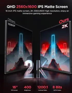 UP160T03 UPERFECT Gaming Monitor Qhd #2
