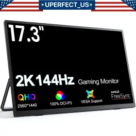UP173J19 UPERFECT Monitor Hdr Qhd Freesyn Gaming Xbox