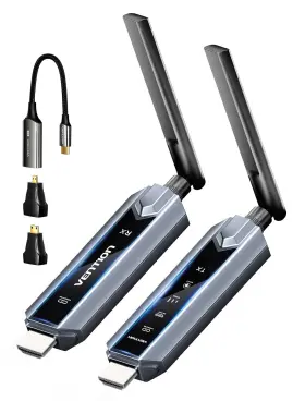 B0FLDFM1G6 VENTION Wireless Hdmi Transmitter Receiver Led Up