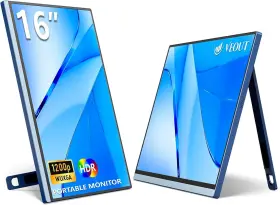 V1-BLUE VEOUT Monitor Fhd Dual Usb Hdmi Ultra
