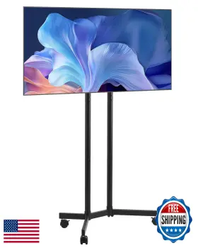 B0F5GD3ZQB VEVOR Rolling Tv Stand Mobile Screens