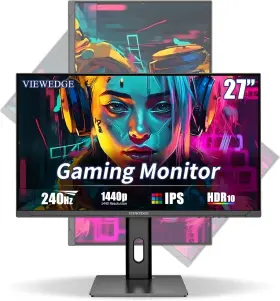 CS27QMUS VIEWEDGE Ips Gaming Monitor Speaker