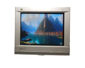 A95F VIEWSONIC Perfectflat Crt Monitor Computing