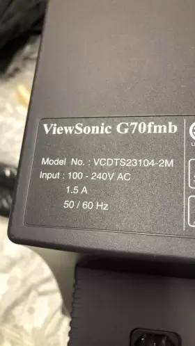 E55B VIEWSONIC Crt Monitor Speakers #3