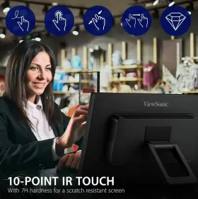 TD2423D-CR VIEWSONIC Ir Touch Screen Monitor Stand #2