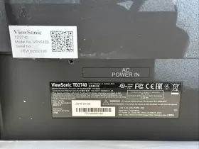 TD2740 VIEWSONIC Touchscreen Multitouch Monitor Led Lcd Vga #3