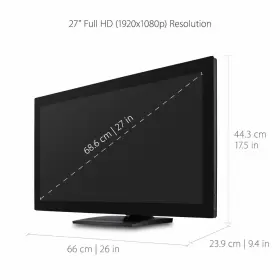 TD2760-CR VIEWSONIC Touch Screen Monitor Hdmi Dp #3