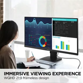 VA3456-MHDJ-CR VIEWSONIC Ultrawide Wqhd Ips Monitor Frameless #2