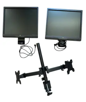 VA708A-R VIEWSONIC Lcd Dual Vivo Clamp Monitor Stand