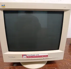 VCDTS21654-2R VIEWSONIC Crt Tube Vga Monitor Swival Stand
