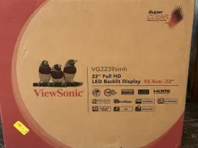 VG2239M-TAA VIEWSONIC Widescreen Led Backlit Ergonomic