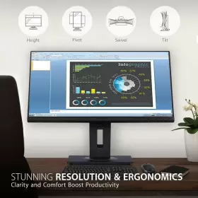VG2748A VIEWSONIC Ips Monitor Ergonomic Tilt Hdmi Dp Vga #2