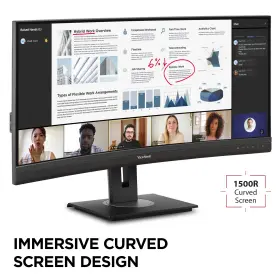 VG3456C-CR VIEWSONIC Uwqhd Curved Docking Monitor Usb #3