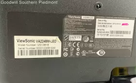 VS13818 VIEWSONIC Anti Glare Widescreen Lcd Monitor #3