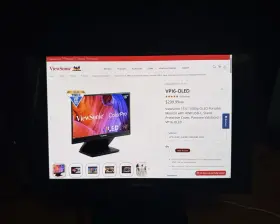 Viewsonic Vs19179 Colorpro Vp16-oled 16in Portable Oled Monitor 1080p 60hz Hdmi