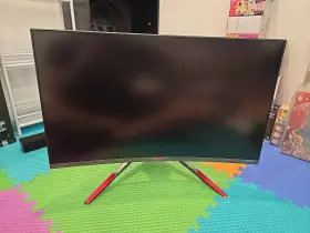 GN32LD VIOTEK Qhd Curved Gaming Monitor Widescreen