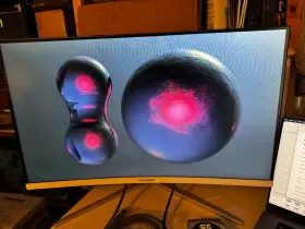 NB27CW VIOTEK Curved Led Monitor Hdmi Vga