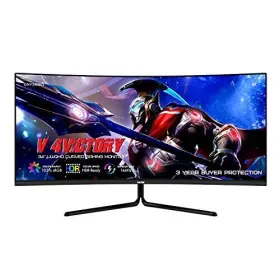VTKGNV34DBE2 VIOTEK Uwqhd Multimedia Gaming Monitor Dent
