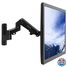 B07HYJMNMC VIVO Single Lcd Monitor Wall Mount Screens Up