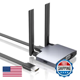 B0FMY7MJQW VJZFA Wireless Hdmi Display Dongle Adapter