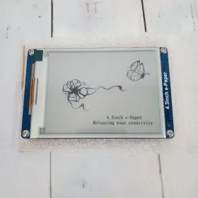605621172763 WAVESHARE Paper Uart Module Ink Display Builtin