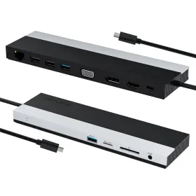 B0FF4F369W WAVLINK Usb Docking Station Triple Monitor