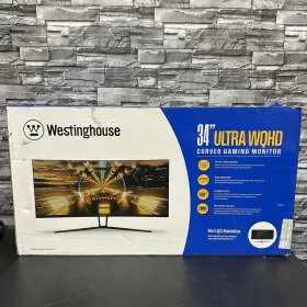 WC34BX6230 WESTINGHOUSE Curved Ultrawide Gaming Monitor Amd
