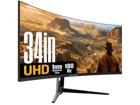 WC34BX6250 WESTINGHOUSE Curved Ultrawide Gaming Monitor Ms