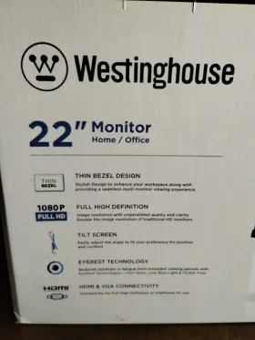 WHFX9220 WESTINGHOUSE Office Monitor #2