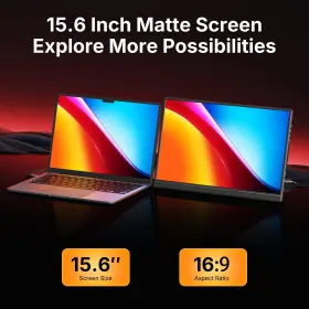 736483187890 WGK Monitor Usb Hdmi Ultra Travel Wit #3