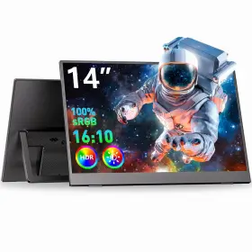 14-2 WUAWE Monitor Kickstand Fhd Ultra Laptop Moni