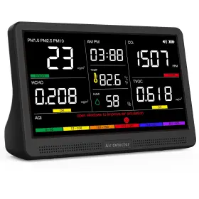 313023956989 YNAK Air Monitor Display Aqi Alerts