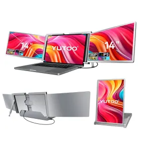 637609875540 YUTOO Triple Laptop Screen Extender Windows