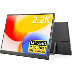 Y140F1 YXK Monitor Qhd Usb Hdmi Ultra Ips Travel Displa