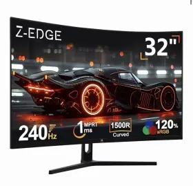 27UPD Z-EDGE Msi Curved Monitor Ips Uhd Hdr Gaming