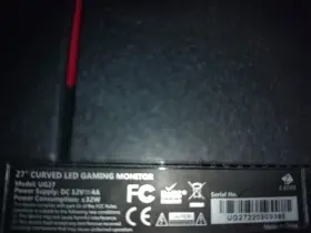 UG27 Z-EDGE Fhd Curved Gaming Monitor Freesync Hdmi Dp Vesa #3