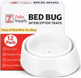 B0BVMV7TVS Z-ZULU SUPPLY Bed Bug Interceptor Passive Monitor
