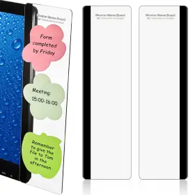 B09ZY2R1ZC ZONON Monitor Screen Memo Board Holder Panel