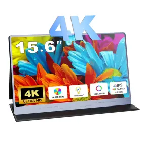 Zscmalls 762102254797 4k Portable Monitor 15.6 Inch 100% Srgb Hdr Ips Fhd Usbc Laptop Moni Zscmalls 762102254797 4k Portable Monitor 15.6 Inch 100% Srgb Hdr Ips Fhd Usbc Laptop Moni