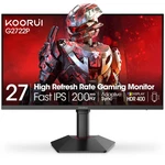 Koorui G2722p 27 Inch 200hz Qhd Gaming Monitor 1ms Response Time. Fixed Price $259.99.
