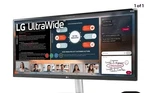 Lg 34wp50s-w 34in Ultrawide 1080p Fhd Hdr Ips Monitor With Amd Freesync. Fixed Price $230.00.