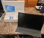 Uperfect 18.5" 120hz Portable Monitor Ultra Slim 100% Srgb 1080p Usb C 3.1 Hdmi. Fixed Price $100.52.