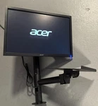 Acer V193w Lcd Monitor 19" 1440x900 At 75hz Vga Input W/ Space Pole Mount. Fixed Price $50.00.