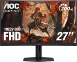 Aoc - C27g4hx 27" Va Panel Curved Gaming Monitor, Led, Fhd (1920x1080), 200hz.... Fixed Price $139.99.