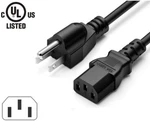 Ac In Power Cord Cable For Asus Proart Pa279 Pa279q 27" Pa328 Pa328q 32". Fixed Price $6.98.