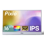 Pixio Px160 Wave White Portable Monitor 15.6 Inch 60hz Fhd 1080p Ips Panel Hdr. Fixed Price $186.16.