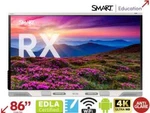 Smart Board Rx286-5a 86 4k Rx Android 13 Edla Certified Interactive Display. Fixed Price $6196.59.