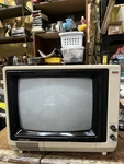 Vintage Amdek Color-i Plus Composite Color Crt Monitor Display Working Hums. Fixed Price $339.99.